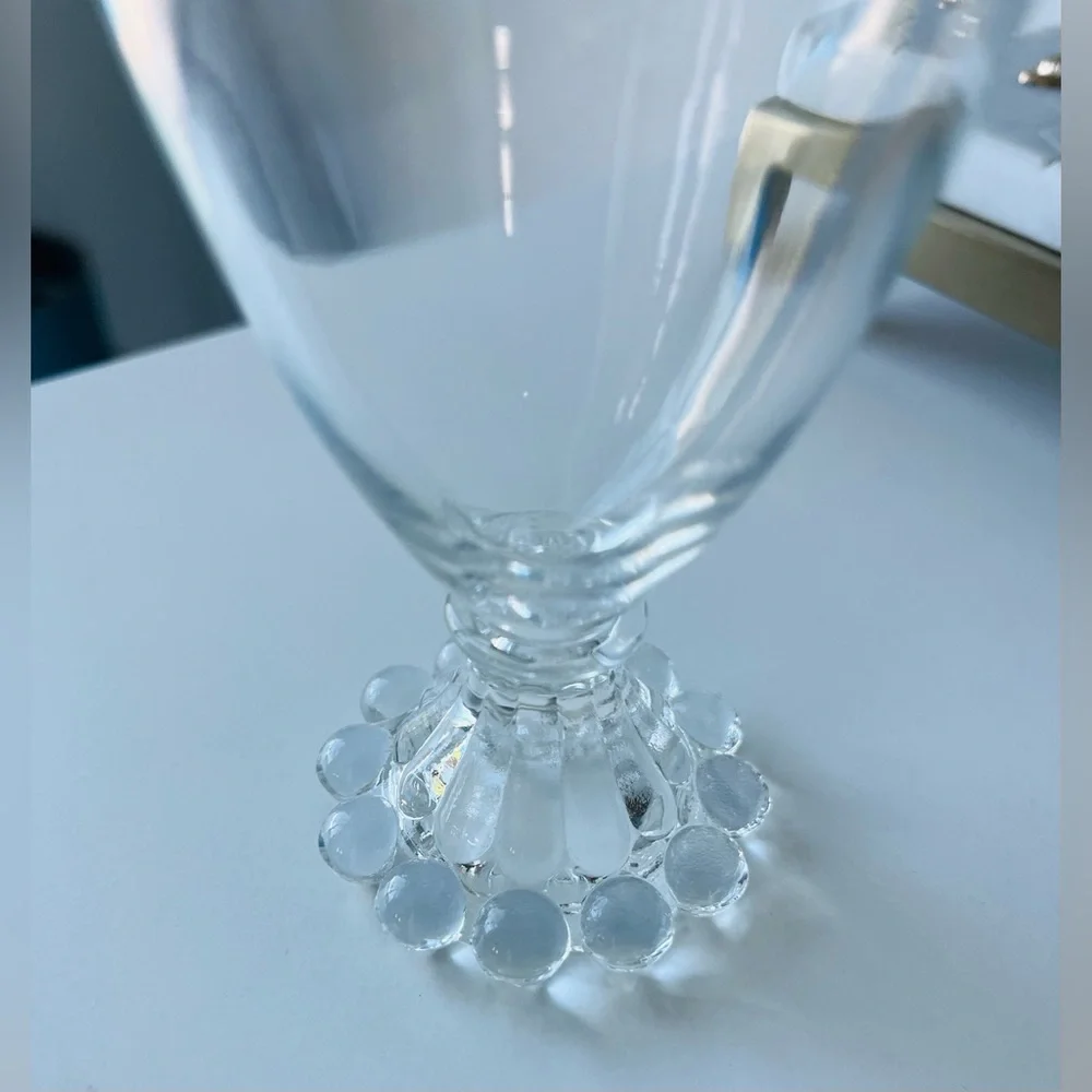 Beautiful‎ & Timeless Vintage Berwick Boopie Clear Juice  /Wine Glasses:3-4 ozs.